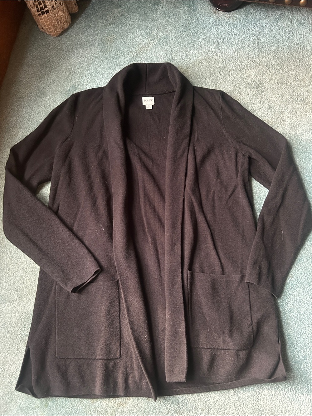 J. Crew Chelsea Open Front Sweater Cardigan